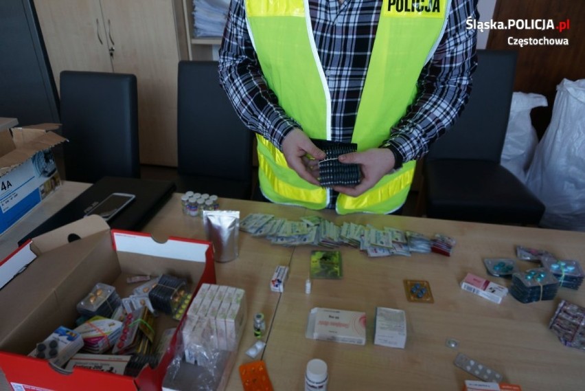 Policja - Nielegalny handel lekarstwami w internecie