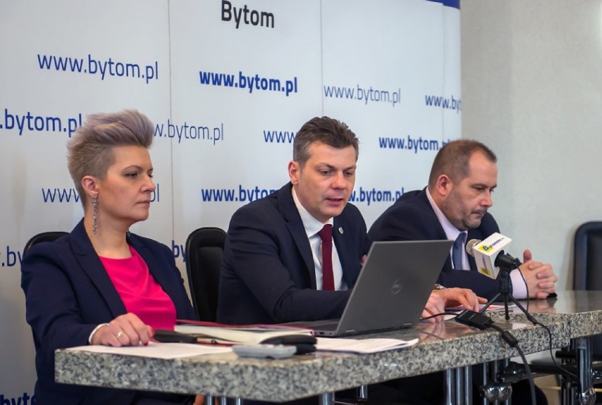 Konferencja prasowa w UM Bytom (7.02.2019)