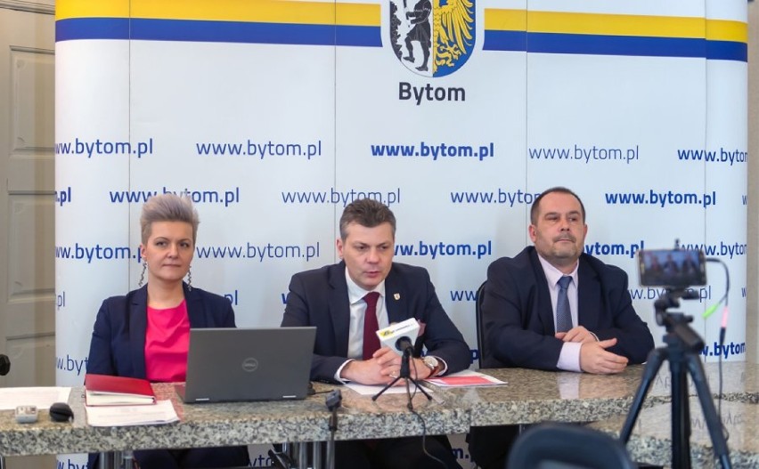 Konferencja prasowa w UM Bytom (7.02.2019)