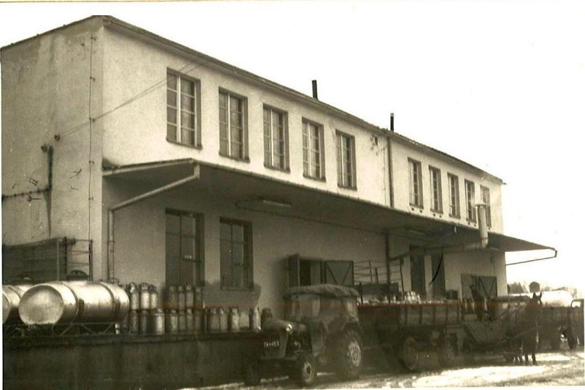 Budynek Okręgowej Spółdzielni Mleczarskiej po rozbudowie w drugiej połowie lat 60.
