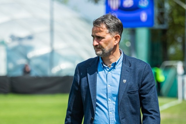 Tomasz Kafarski trenował Chojniczankę Chojnice od maja 2021 do listopada 2022 roku