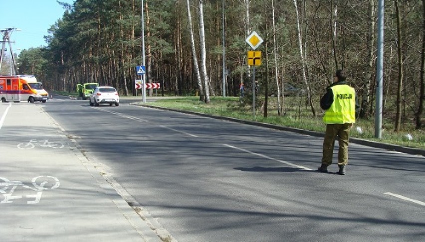 Wypadek na obwodnicy w Międzychodzie