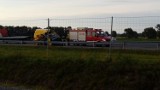 Wypadek na S7 pod Kiezmarkiem i Cedrami Wielkim 11.07.2019. Zderzyły się dwa samochody dostawcze. Trzy osoby ranne [zdjęcia]
