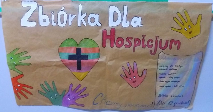 Kopnica: Szkolna akcja pomocy na rzecz hospicjum [ZDJĘCIA]