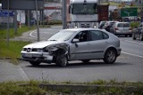 Zderzenie trzech samochodów w Serbach. Ruch był zablokowany. FOTO