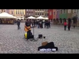 Giovanni gra na Starym Rynku w Poznaniu [WIDEO]