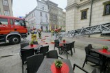 Straż pożarna na Starym Rynku w Poznaniu ćwiczy ewakuację muzeów! Zobacz zdjęcia