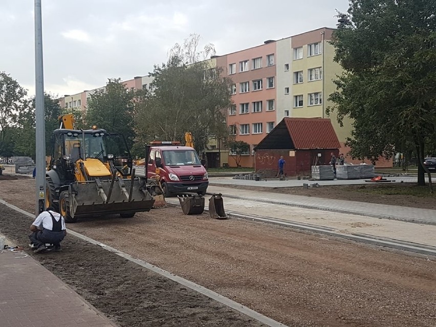 Na Żytniej we Włocławku praca wre. Wkrótce położą asfalt