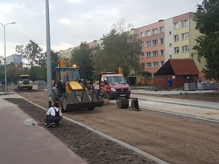 Na Żytniej we Włocławku praca wre. Wkrótce położą asfalt