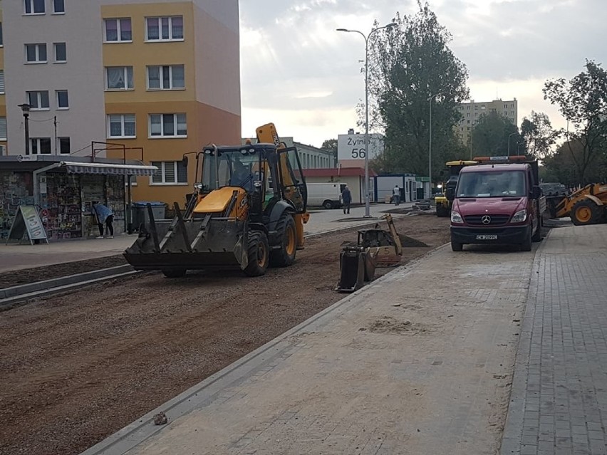 Na Żytniej we Włocławku praca wre. Wkrótce położą asfalt