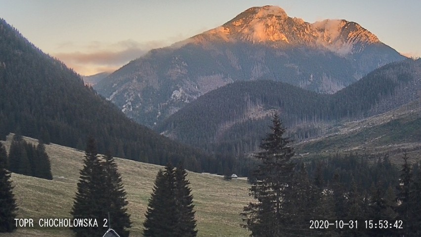 Niesamowity zachód słońca w Tatrach. Piękny spektakl natury! [ZDJĘCIA]