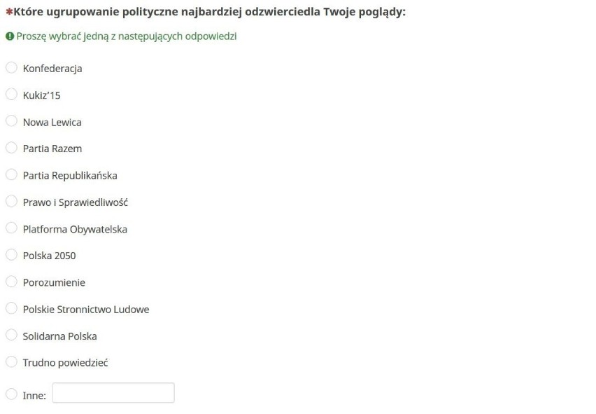 Pytania m.in. o poglądy polityczne i seks znalazły się w ankiecie dla 13-letnich uczniów. Kuratorium oświaty: badania są dobrowolne