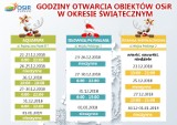 Zobacz w jakich godzinach otwarte będą obiekty sportowe OSiR w okresie świątecznym