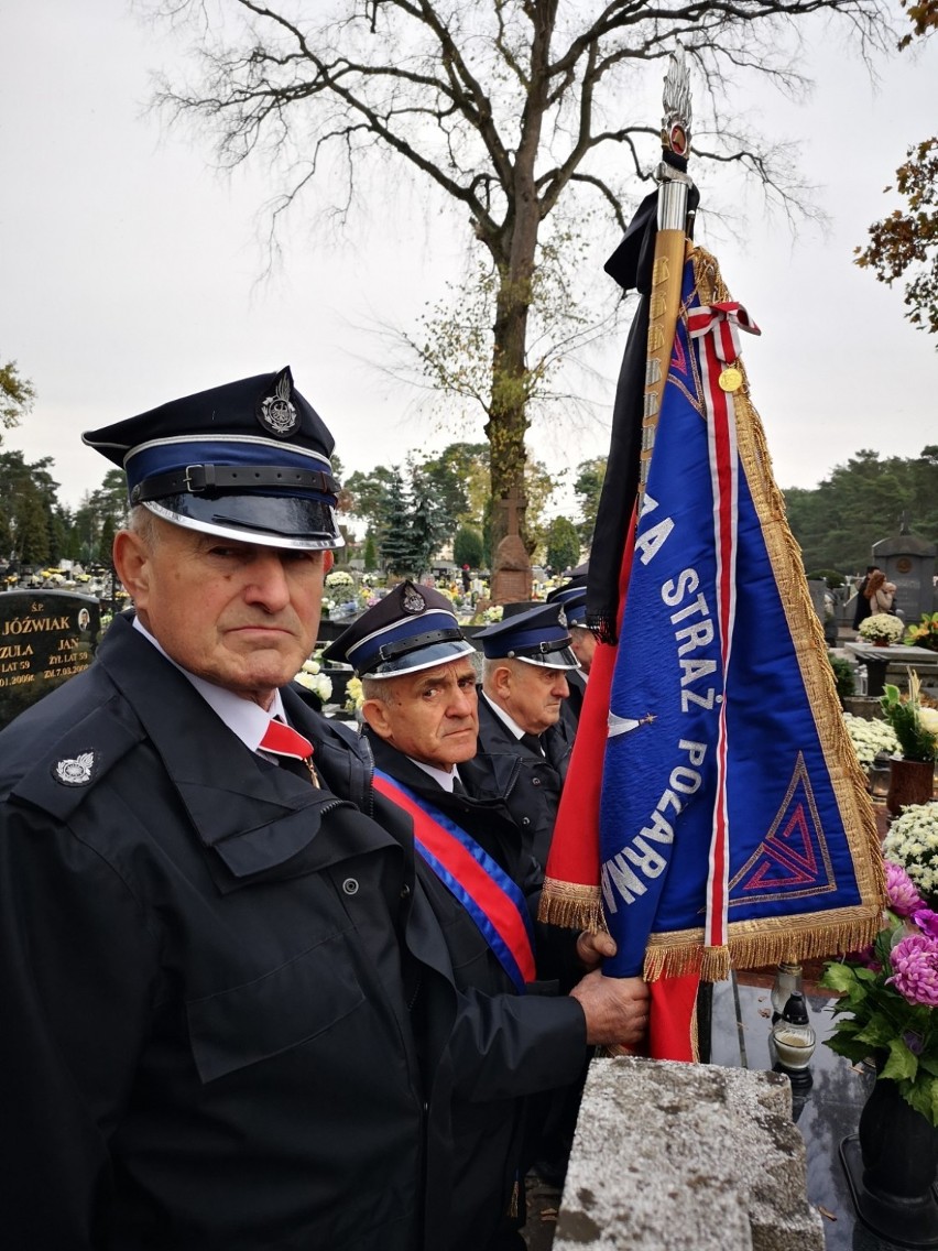 Pogrzeb Edwarda Jakuba Burskiego - honorowego członka OSP w...