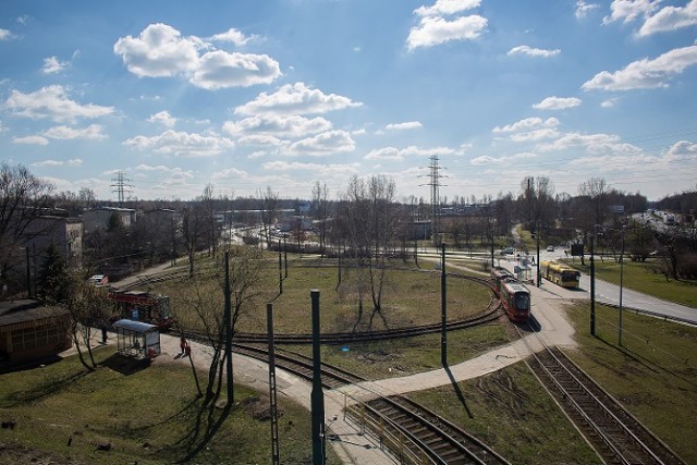 Trasa nowej linii tramwajowej w Katowicach
