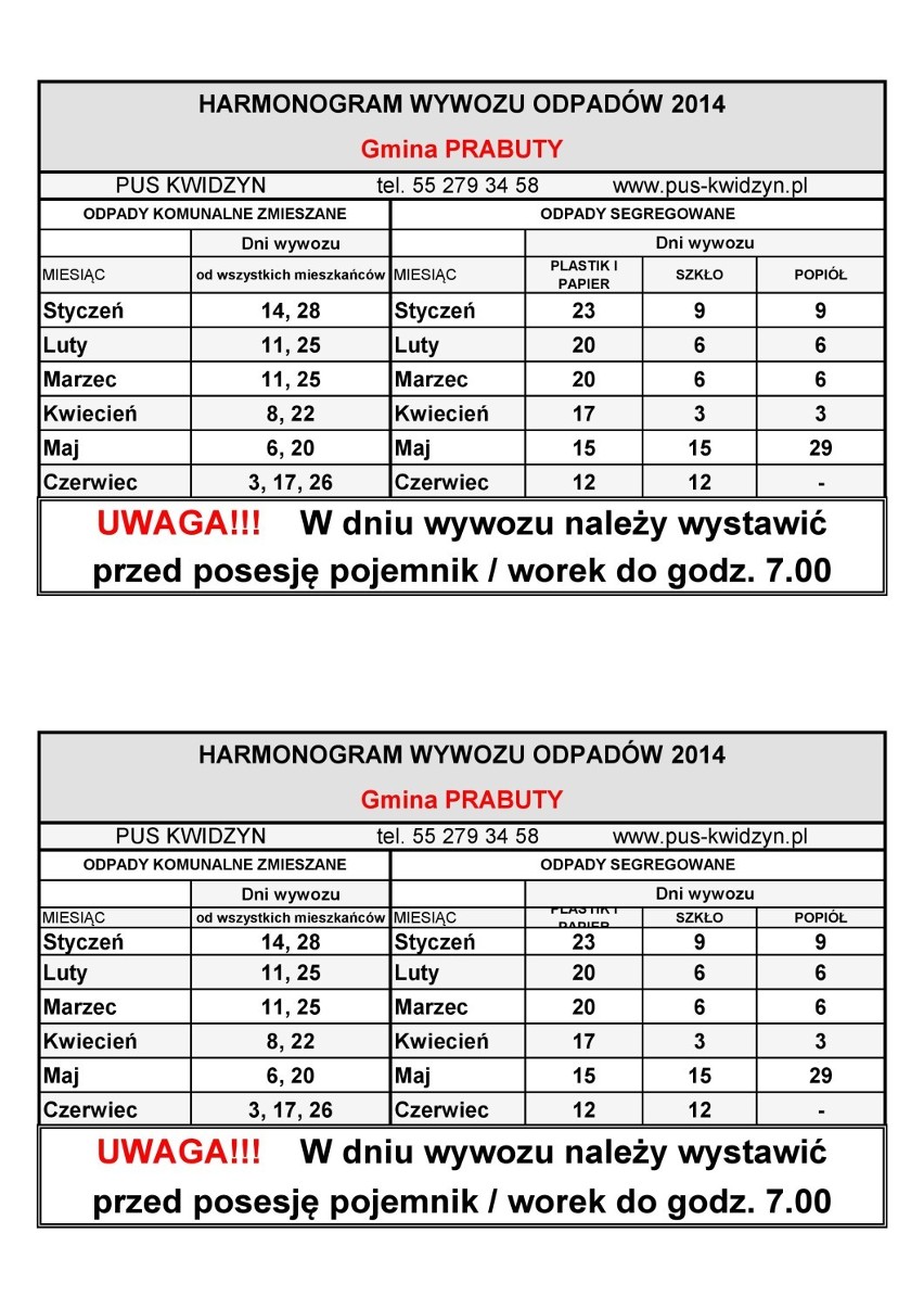 Prabuty: Obniżka cen za śmieci. Do 15 stycznia trzeba złożyć nowe deklaracje