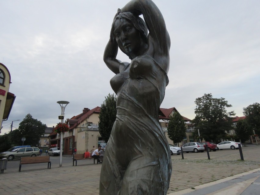 Fontanna na pl. Mickiewicza w Andrychowie