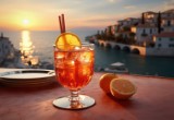 Aperol Spritz to najmodniejszy manicure na lato 2023. Zobacz modne paznokcie w stylu Aperol Spritz