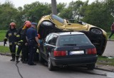 Wypadek w Malborku. Audi zderzyło się z daewoo na ul. Konopnickiej [ZDJĘCIA]