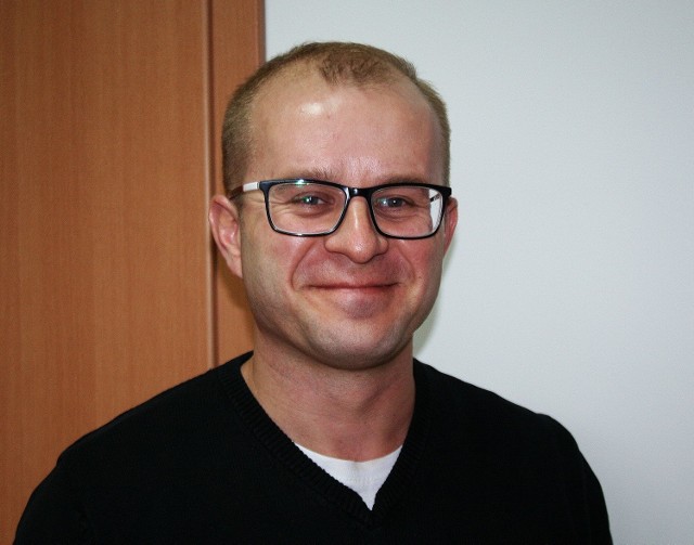 Rafał Zarzycki ma 36 lat, w  Świeciu mieszka od 10.