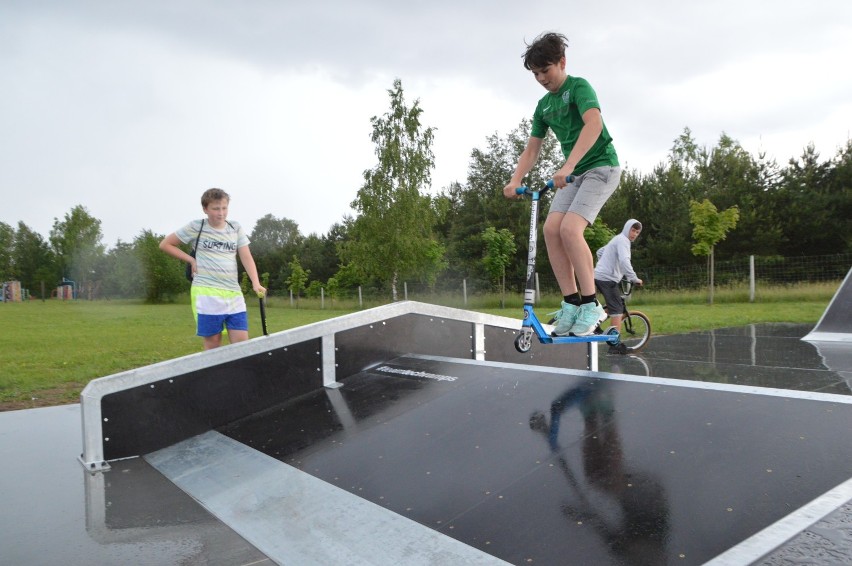 Skatepark w Białym Borze już zyskał pozytywne recenzje użytkowników (zdjęcia)