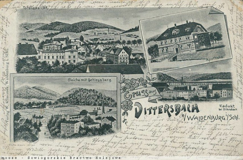 Wałbrzyska dzielnica Podgórze przed II wojną światową