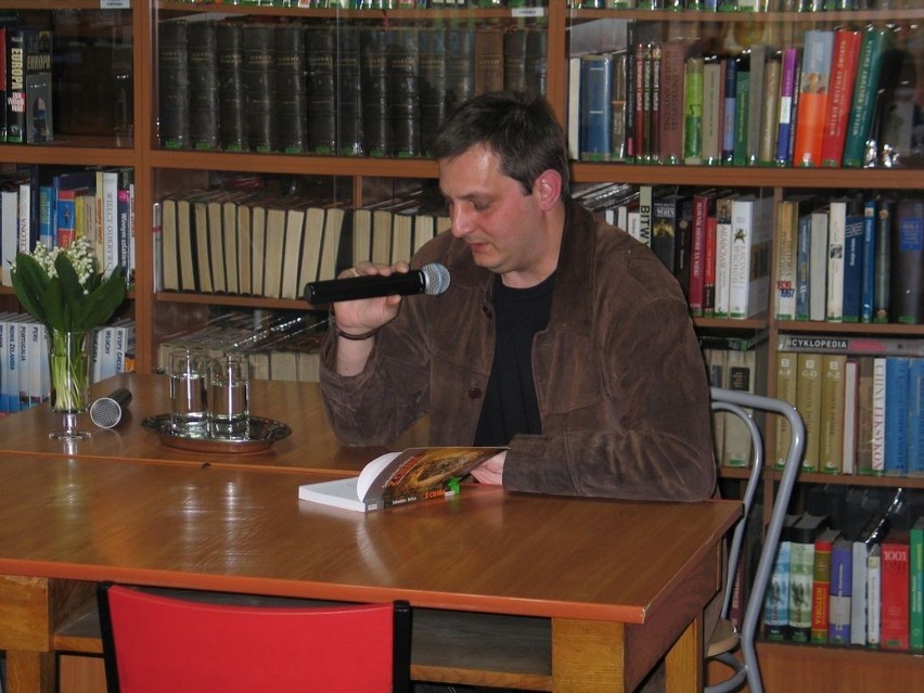 Gościem sosnowieckiego Salonu Literackiego był dziś Sebastian Reńca