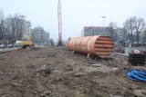 Budowa Trasy W-Z: Trwają przygotowania do drążenia ścian szczelinowych