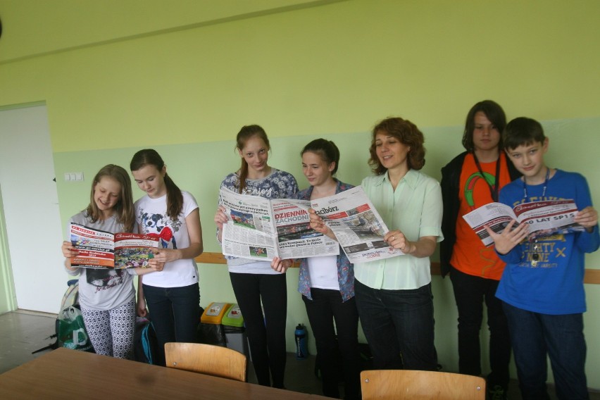 SP 15 w Raciborzu: Warsztaty dziennikarskie z DZ