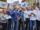 Platforma w Toruniu. Rafał Trzaskowski oraz Sławomir Nitras promowali w Toruniu akcję "Przypilnuj wyborów"