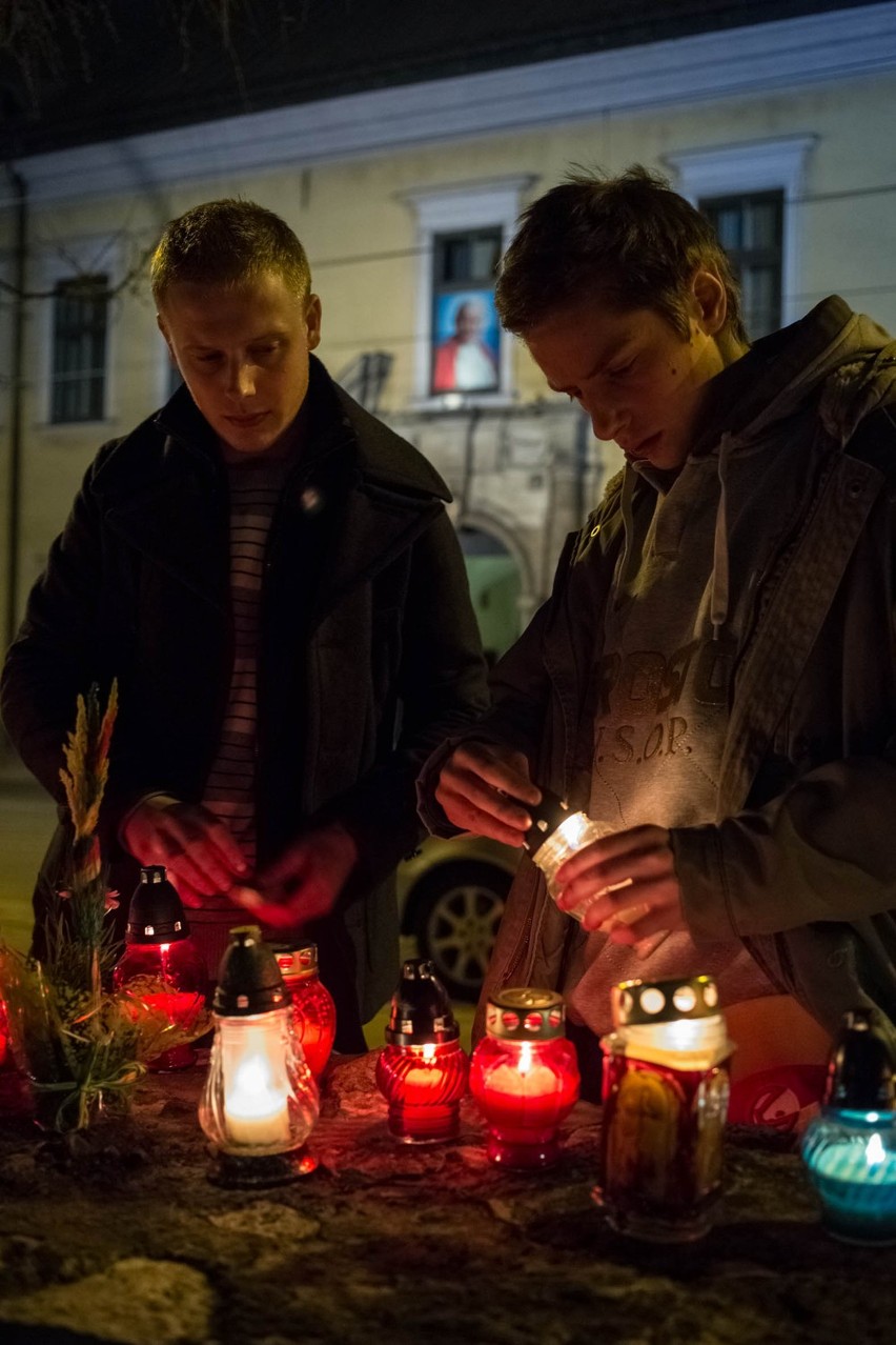 Kraków. Rocznica śmierci Jana Pawła II [ZDJĘCIA]