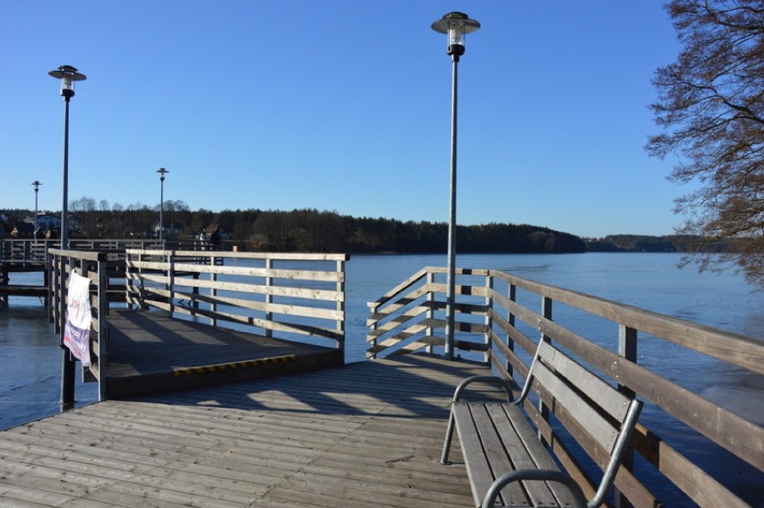 Marina i promenada ks. K. Lubińskiego w Stężycy