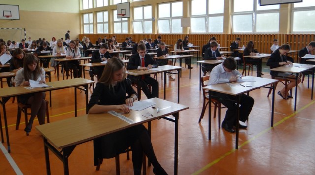 Egzamin gimnazjalny w ZSG 1 w Radomsku