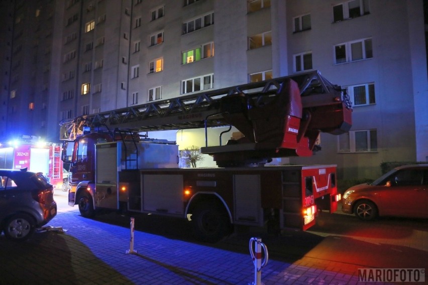 Rozpalił grilla na parapecie w bloku przy ul. Wrocławskiej w...