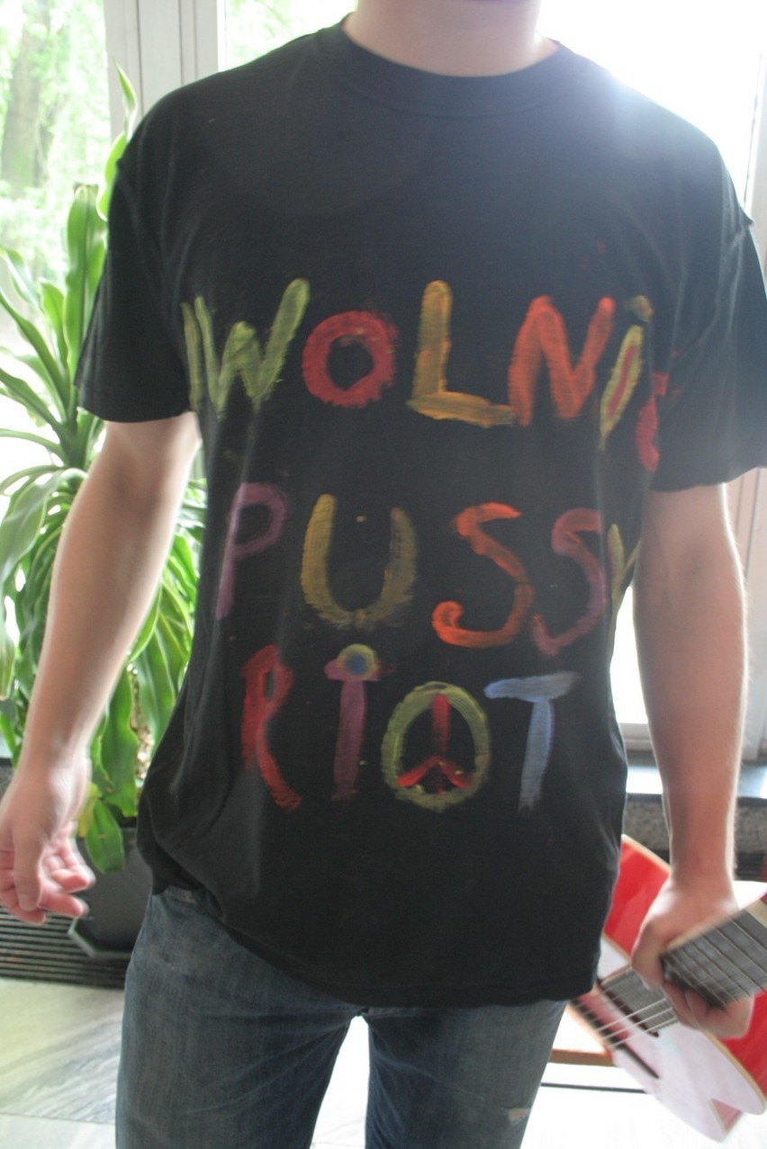 Puławy: Akcja poparcia dla Pussy Riot (zdjęcia)