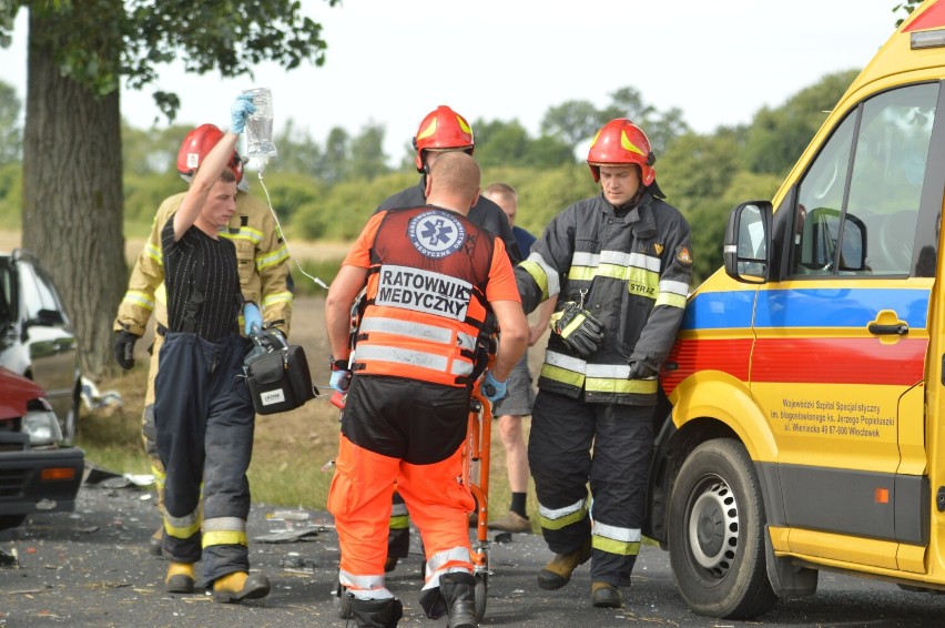 Wypadek w gminie Izbica Kujawska