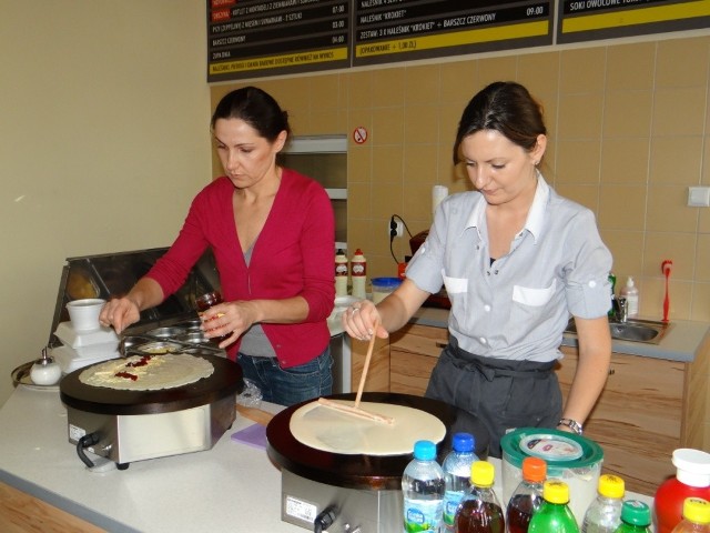 Bar-naleśnikarnia na dworcu w Radomsku