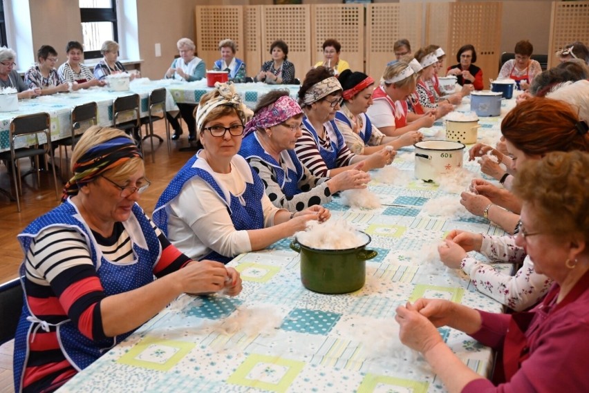 Szkubanie piyrza w Tworkowie (g. Krzyżanowice)