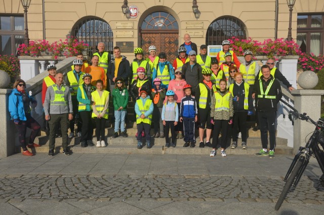 Grodziscy cykliści zorganizowali jubileuszowy rajd