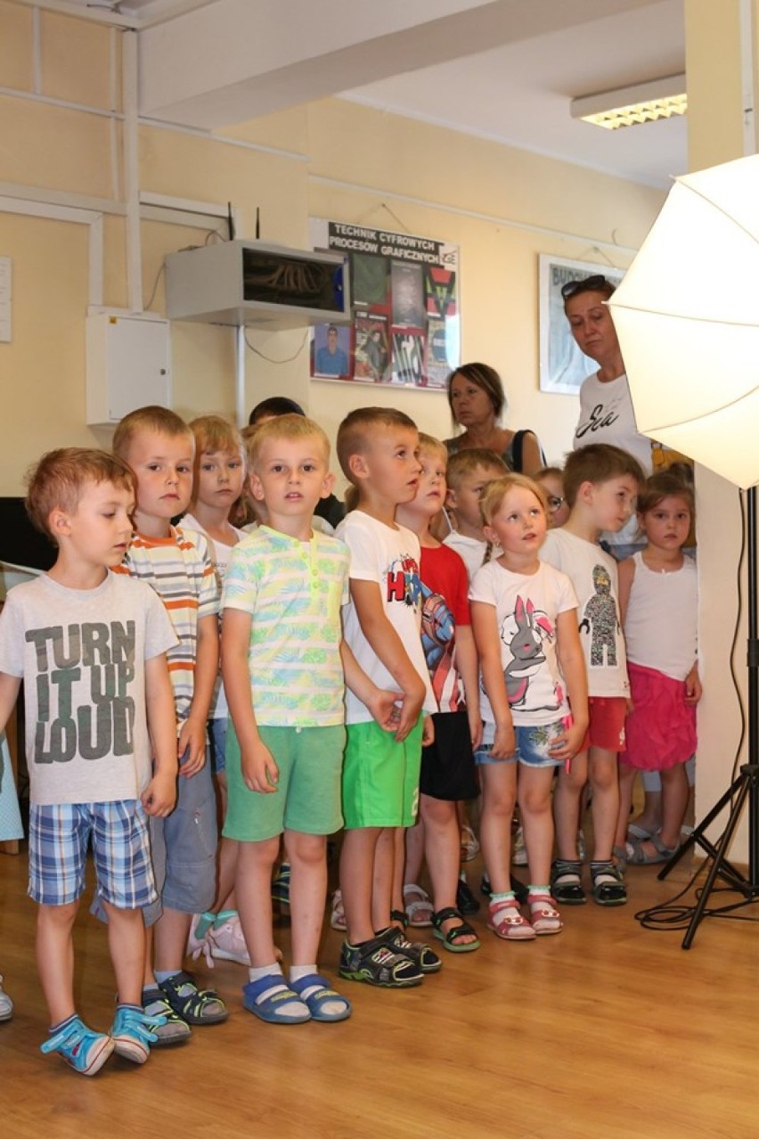 Przedszkolaki w Zespole Szkół Ekonomicznych w Radomsku