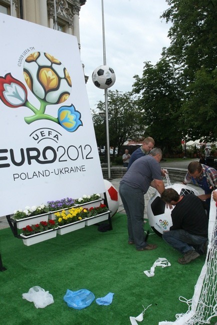 Nowy Sącz wystrojony na Euro 2012. Podoba się? [ZDJĘCIA]