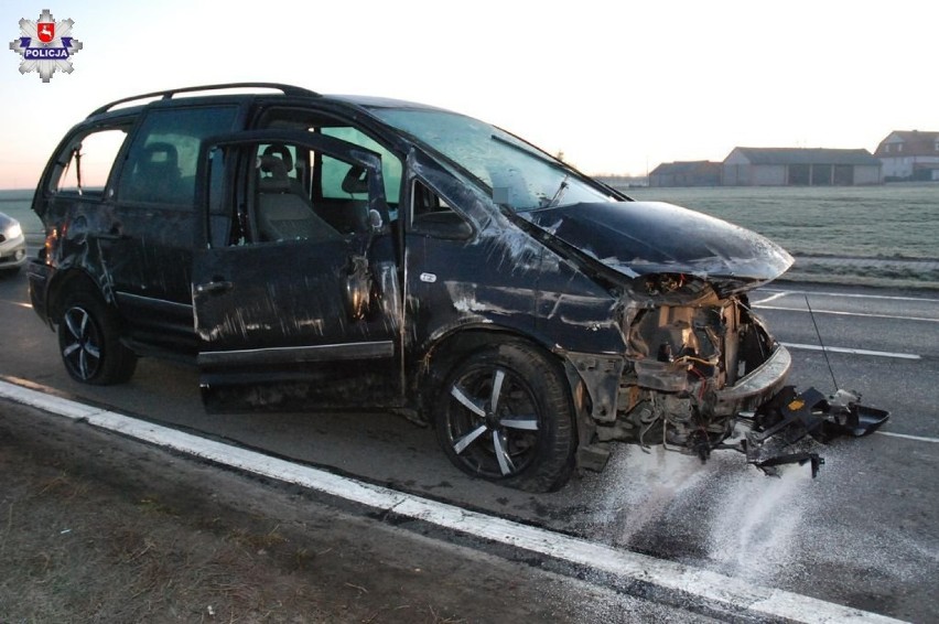 Wypadek w Łabuńkach Pierwszych. 30-latek kierował pijany....