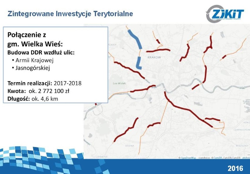 Kraków. Plany inwestycji rowerowych miasta na 2016 rok [PLANY, WIZUALIZACJE]