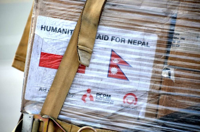 Żołnierze z Powidza z pomocą dla Nepalu 