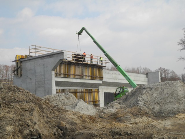 Budowa wiaduktów na terenie Łodzi jest już dość mocno zaawansowana