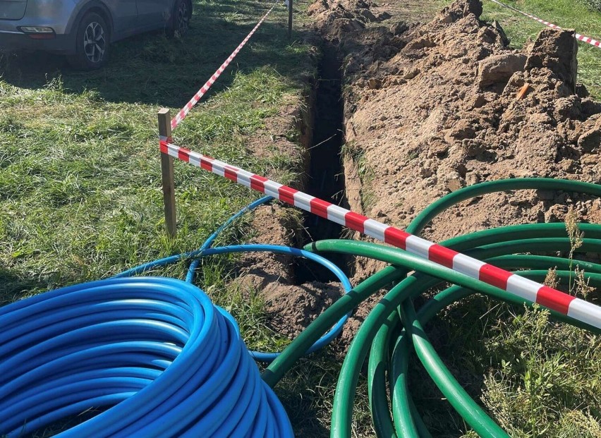 Budowa kanalizacji sanitarnej w Wieli, gmina Mieścisko - 2023