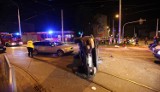 Wypadek na Kilińskiego w Łodzi. Jedna osoba ranna [ZDJĘCIA]