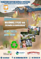 Drzewko za makulaturę - akcja w Powiatowym Centrum Animacji Społecznej w Tomaszowie