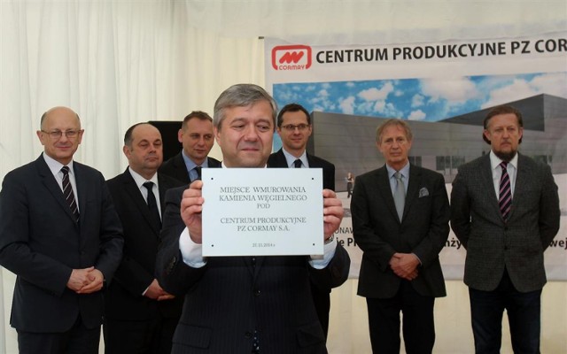 W Lublinie firma PZ Cormay S.A. wybuduje nową fabrykę. We wtorek ...