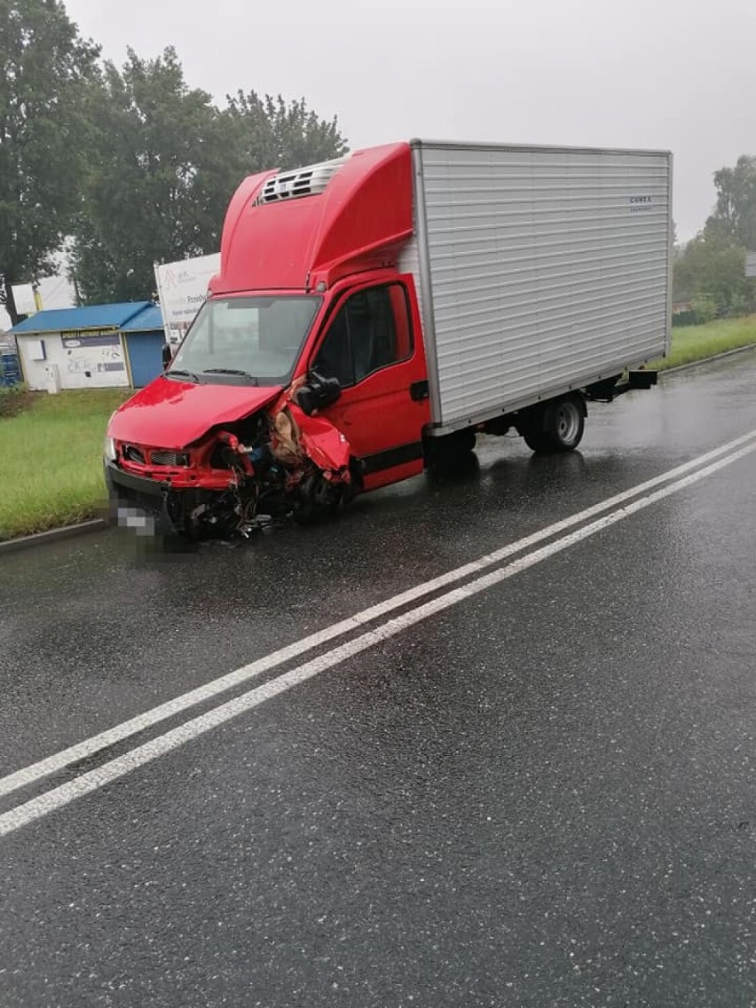 Wypadek w Rydułtowach na Raciborskiej. Jedna osoba ranna